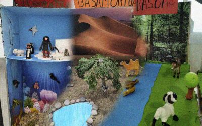 Lxs chicxs de LH5 han realizado maquetas de distintos ecosistemas