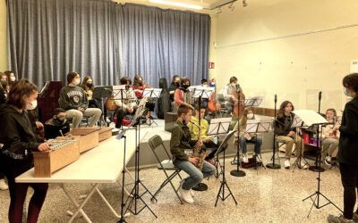 Como parte del proyecto Eramus+, hemos tocado ‘Txoriak Txori’ en la Escuela de Música de Trapagaran
