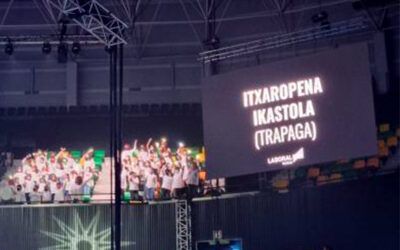 21 alumnas y alumnos de la Ikastola han participado en el espectáculo ‘Fair Saturday’ en Miribilla