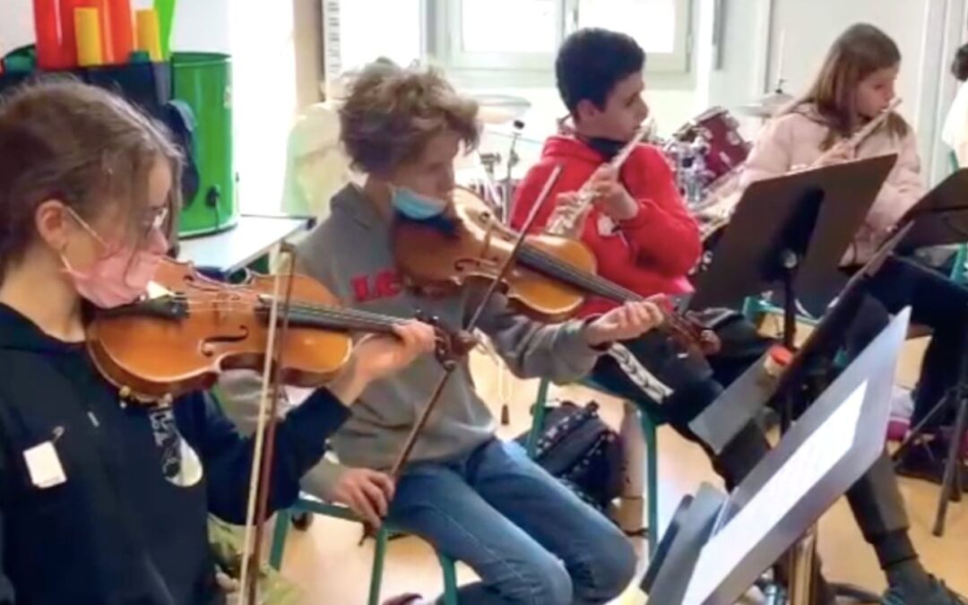 Erasmus+ taldeko ikasleak Aurillac-en, Frantzian, ibili dira azken egunetan