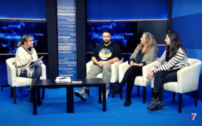 Hemos pasado por Tele7 a hablar del proyecto Erasmus+